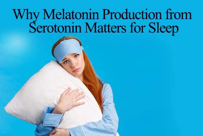 Why Melatonin Production from Serotonin Matters for Sleep